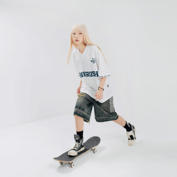 Unkrush Áo Jersey 76 Social White