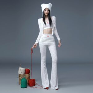 So Dópe｜White Melor Pants
