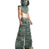 DKILLUMINATE｜FALLEN LUXERIS MUDDY DENIM SHOULDER BAG