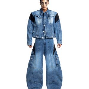 DKILLUMINATE｜BALANCE KEPPER BLUE DENIM PANTS