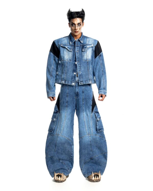 DKILLUMINATE｜BALANCE KEPPER BLUE DENIM PANTS