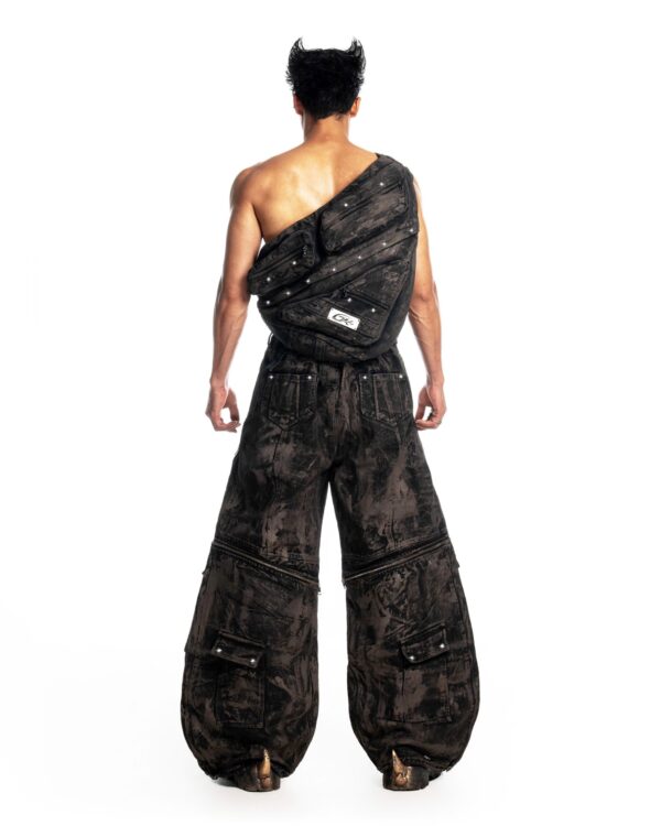 DKILLUMINATE｜FALLEN LUXERIS MUDDY DENIM PANTS