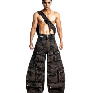 DKILLUMINATE｜FALLEN LUXERIS MUDDY DENIM PANTS