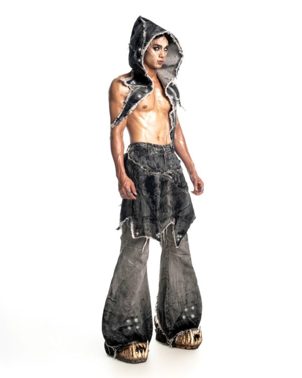DKILLUMINATE｜DANCING WITH DEMONS FLARE PANTS