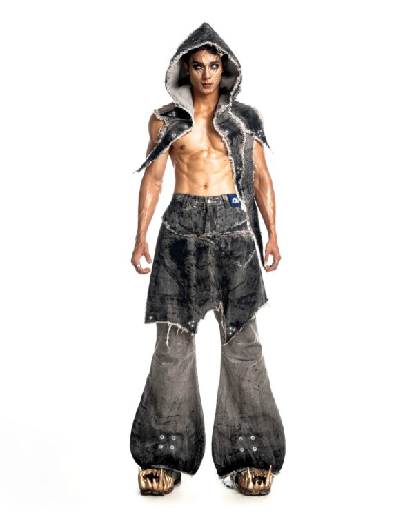 DKILLUMINATE｜DANCING WITH DEMONS FLARE PANTS