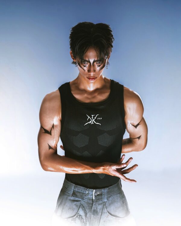 DKILLUMINATE｜TANK ON THE TOP TANKTOP (Black)