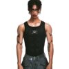 DKILLUMINATE｜TANK ON THE TOP TANKTOP (Black)