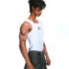 DKILLUMINATE｜TANK ON THE TOP TANKTOP (White)