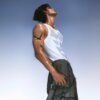 DKILLUMINATE｜TANK ON THE TOP TANKTOP (White)