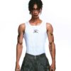 DKILLUMINATE｜TANK ON THE TOP TANKTOP (White)