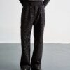 MAVERIK STUDIO｜MAVERIK® PARALLEL FLARED TROUSERS ( BLACK )