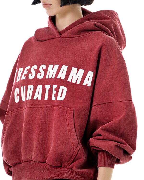 STRESSMAMA Fw25 Curated Hoodie 帽T(紅)