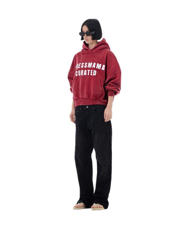 STRESSMAMA Fw25 Curated Hoodie 帽T(紅)