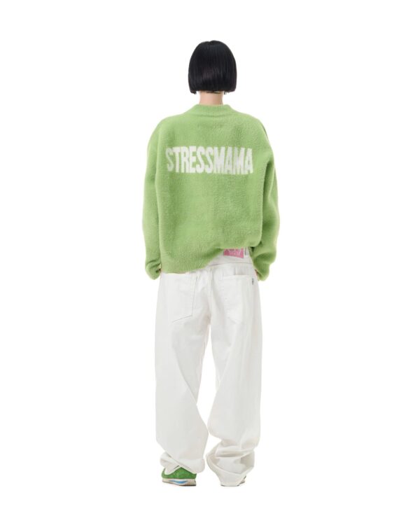 STRESSMAMA Fw25 Knit Sweater 毛衣(綠)