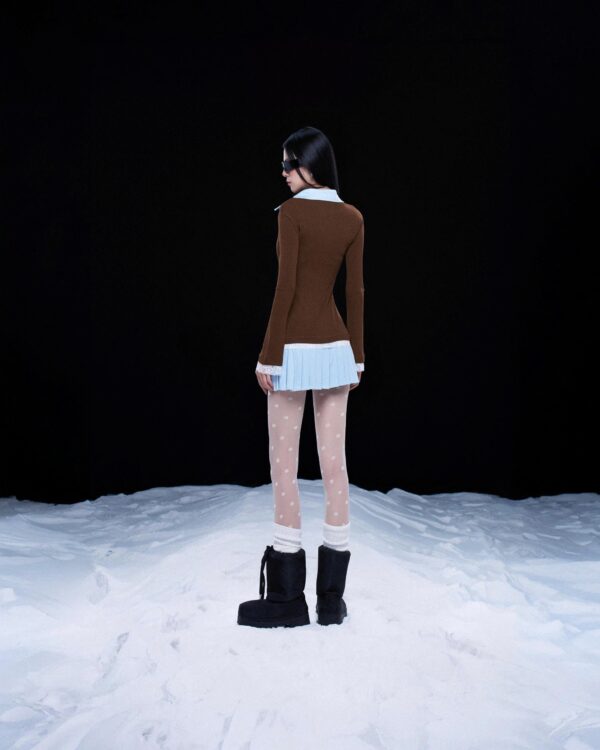 So Dópe｜Dark Brown Pazazi Dress