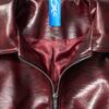 DKILLUMINATE｜OVERSIZED LEATHER BOMBER JACKET (Red)