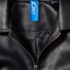 DKILLUMINATE｜OVERSIZED LEATHER BOMBER JACKET (Black)