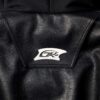 DKILLUMINATE｜OVERSIZED HOODED LEATHER BOMBER JACKET