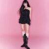 So Dópe｜Black Darcy Dress