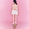 So Dópe｜White Darcy Shorts