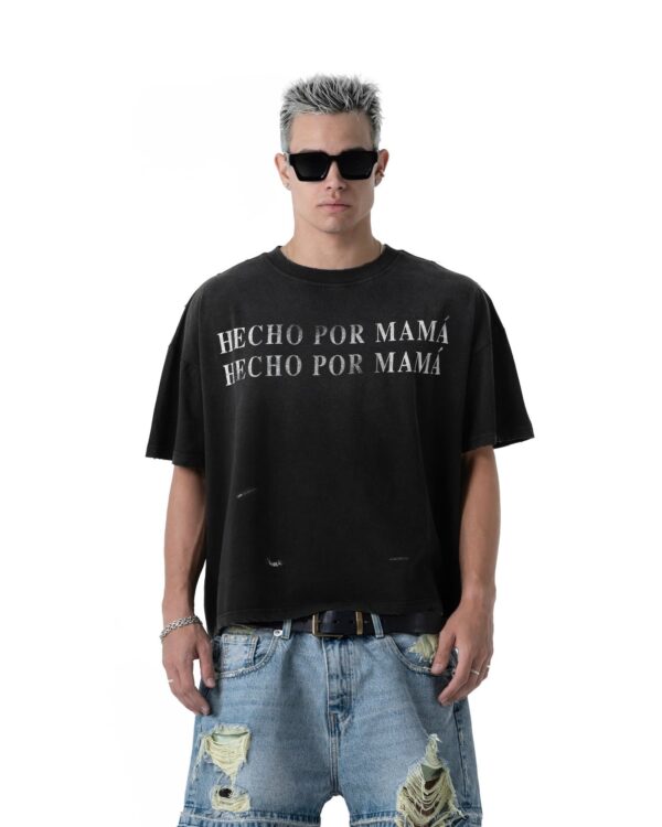 STRESSMAMA Ssma Hecho T-shirt V2 T恤(黑)