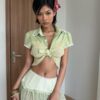 So Dópe｜Green Kuromi Top
