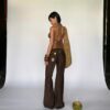So Dópe｜Brown Jelly Pants