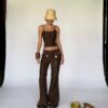 So Dópe｜Brown Jelly Pants