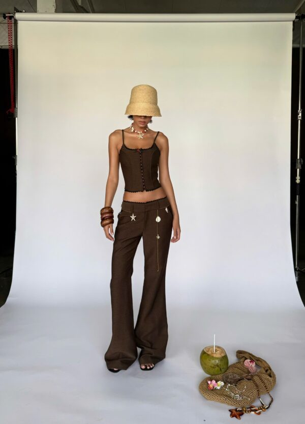 So Dópe｜Brown Jelly Pants