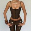 So Dópe｜Brown Jelly Corset
