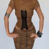 So Dópe｜Brown Tender Skirt