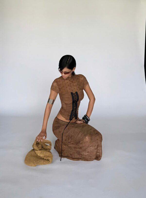 So Dópe｜Brown Tender Top