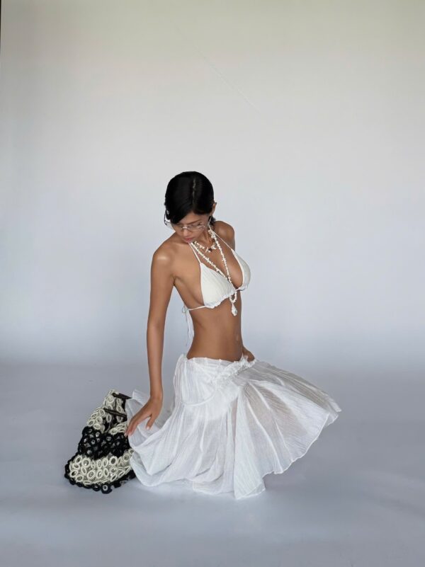 So Dópe｜White Vivid Bralette