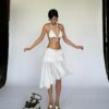 So Dópe｜White Vivid Bralette