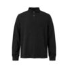 MAVERIK STUDIO｜MAVERIK® CLUB PIQUÉ LONGSLEEVE POLO SHIRT ( BLACK )