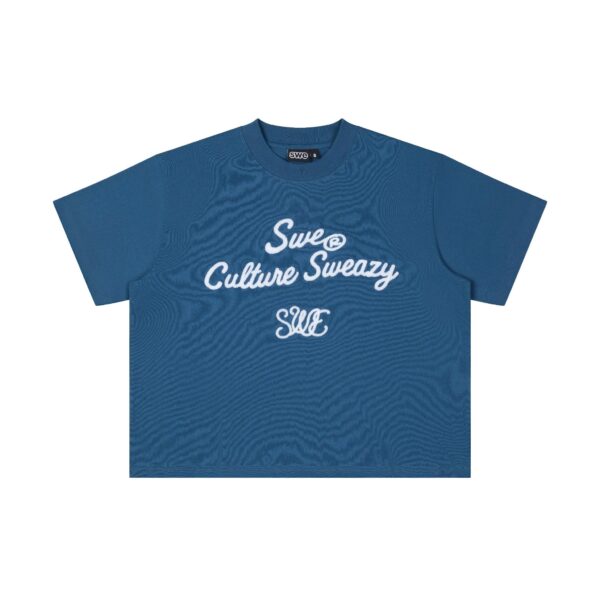 SWE Rhythm Boxy Tee T恤(鈷藍)