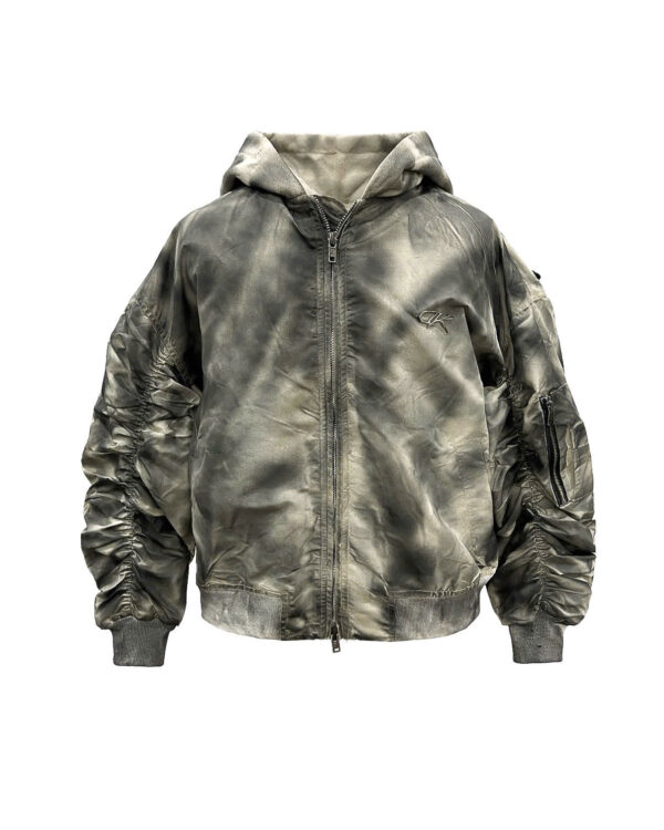 DKILLUMINATE｜DKILLUMINATE SPRAY-DYED PILOT BOMBER